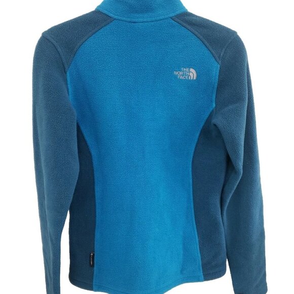 The North Face Full Zip FlashDry Blue Fleece Jacket Women's Sz XS - Picture 2 of 6